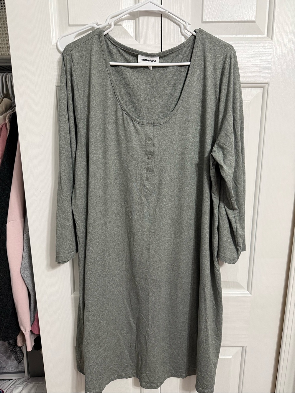 Motherhood Maternity Henley Nightgown